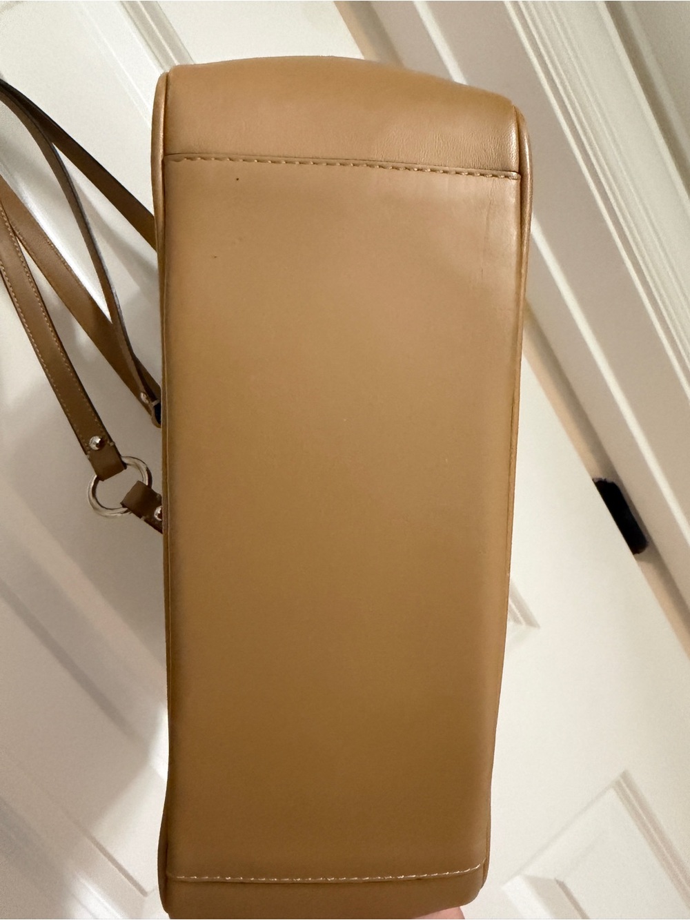 Coach Gallery Signature Jacquard Tote in Brown/Tan - Picture 4 of 7